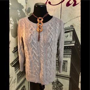 Beautiful knitted sweater by Loft size large